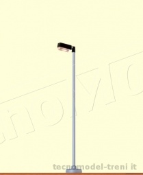 Brawa 84032 Lampione stradale con Led a luce bianca, 110 mm