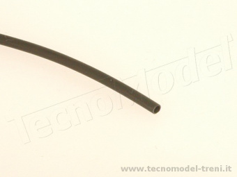 Tecnomodel TR240 Guaina termorestringente nero da 2,4 a 1 mm L. 100 cm