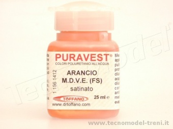 Puravest 11561412 Arancio MDVE (FS) satinato, confezione da 25ml. 