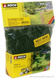 Noch 07116 Manto erboso selvatico verde scuro XL da 12 mm, 40 g