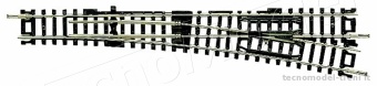 Fleischmann 22303 Scambio destro, lunghezza 155 mm, 10°