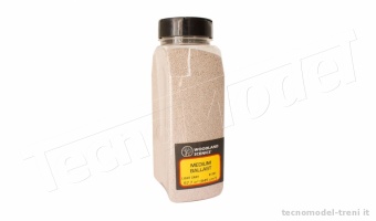 Woodland Scenics B1381 Light Gray Medium Ballast con dosatore shaker da 945 cu cm
