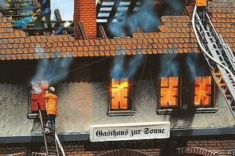 Faller 180695 Effetto luci 'incendio con lingue di fuoco'