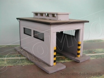 Simplon Model 195K Piccola rimessa FS per locomotive diesel in kit