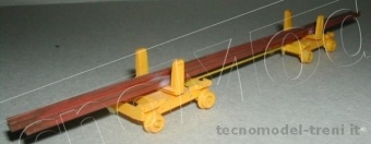 Simplon Model 408K Carrelli FS trasporto rotaie in kit, 2 pz.