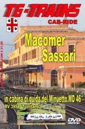 TG-Trains MAC-SASDVD Macomer-Sassari in cabina di guida del Minuetto MD 46