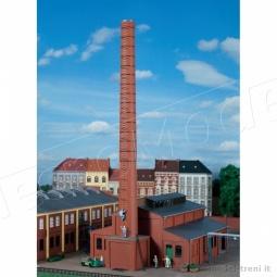Auhagen 11432 Ciminiera industriale in mattoni