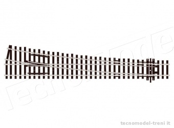 Peco SL-E88 Scambio destro polarizzato, codice 100 - 2,5 mm