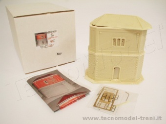 Simplon Model 389K Torre piezometrica doppia, stile FS a base ottagonale