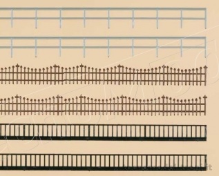 Auhagen 42558 Set recinzioni e parapetti
