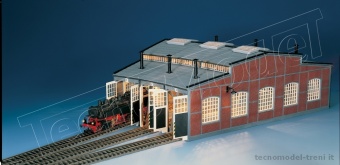 Fleischmann 6476 Rimessa per locomotive circolare 7,5° a 3 sezioni