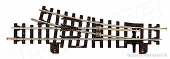 Roco 32411 Scambio destro H0e scartamento 9mm, 15°