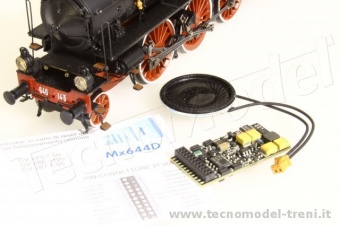 Zimo FS-Gr.640/MX644D Decoder Sound DCC 21 pin suoni originali per FS Gr.640