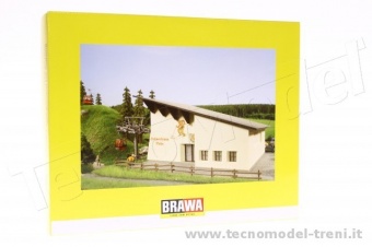 Brawa 6343 Stazione di monte e di valle per funivia di Hahnenkammrenn