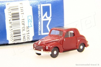 Rietze 83100 Topolino Fiat 500C 1950 amaranto