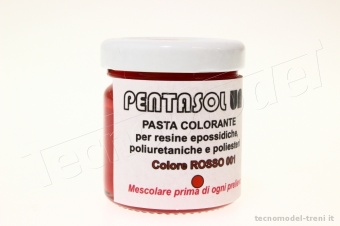 Prochima PC755G25 Pentasol pasta colorante rossa 