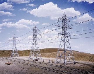Walthers 533121 Tralicci alta tensione per elettrodotto, 4 pz.