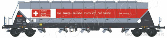 NME 510647 SBB Cargo carro tramoggia ''Schweizer Zucker'' tipo Tagnpps 96,5 m3 ep. VI