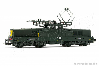 Jouef HJ2402S SNCF locomotiva elettrica BB 13020, 2°serie tipo frontale, livrea verde ep. III-IV - DCC Sound