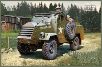 IBG models 35020 Autocarro Chevrolet C15TA, esercito USA, kit di montaggio scala 1/35
