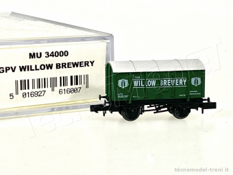 Dapol 34000 Carro a due assi Willow Brewery - Scala N-1/160