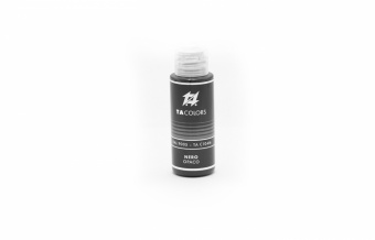 TAModels C104M Vernice termoplastica a base alcolica color nero opaco, 30ml.