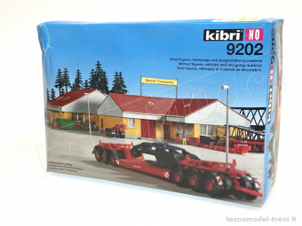 Kibri 9202 Fabbricati industriali, Trasporti Speciali, kit di montaggio scala H0