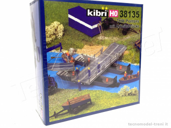 Kibri 38135 Ponte di barche, kit di montaggio scala H0