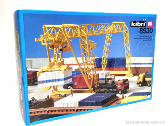 Kibri 8530 Gru a portale per movimentazione container, in kit di montaggio