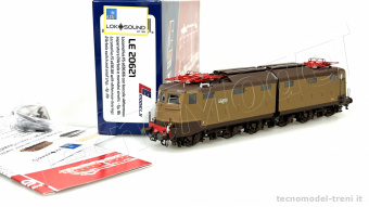 LE Models 20621DS FS locomotiva elettrica E.636.166 di seconda serie ep.IIIb - DCC Sound Esu 5