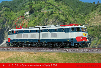 Kiss 510101 FS locomotiva elettrica E.656 023 Dep. Loc. firenze Scala 1 -1/32