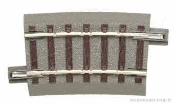 Roco 61130-U Binario curvo R3, raggio 434,5 mm, 7,5°
