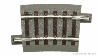 Roco 61129-U Binario curvo R2, raggio 358 mm, 7,5°