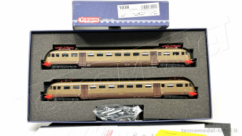 Vitrains 1038 FS set elettromotrice Ale 840 052 + Lebc 840 205 rimorchiata trifase.