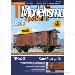 Duegi Editrice TTMkit5F Carro coperto FS tipo F con garitta